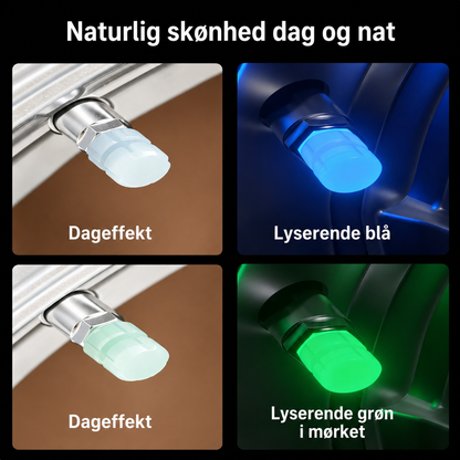 Selvlysende Ventilhætter: Universel Beskyttelse med Glow-Effekt