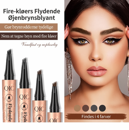 Vandfast 3D Øjenbrynspen med Microblading-Effekt