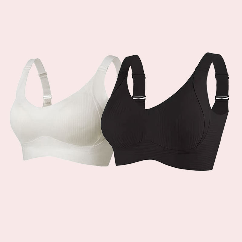 Superstödjande BH Push-up-BH utan bygel Inga hängande bröst längre