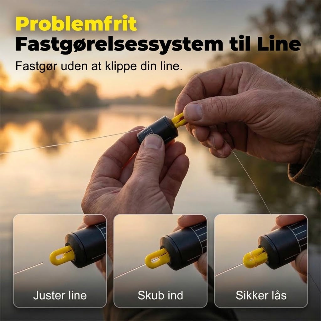 Quick-Release Fiskelodder – Hurtigt Vægtskift Uden at Klippe Linen
