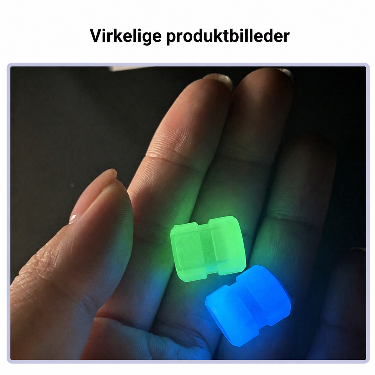 Selvlysende Ventilhætter: Universel Beskyttelse med Glow-Effekt