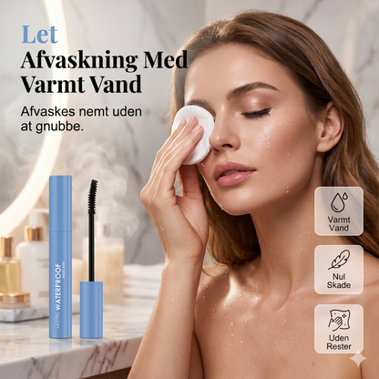 Vandfast Volumen-Mascara: Dramatisk Længde og Løft