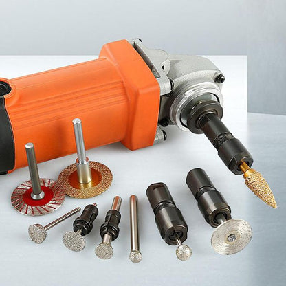 Modificeret Vinkelsliber-adapter – Forvandl til Ligesliber (M10/3mm/6mm)