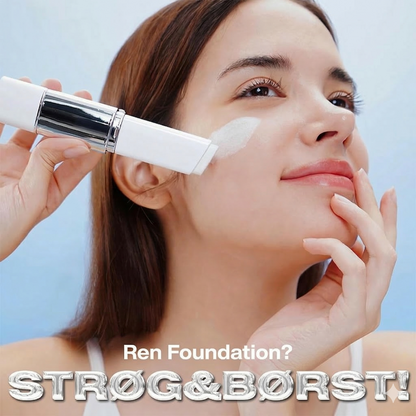All-in-One Skønheds-Stick – Foundation, Hudpleje & Børste