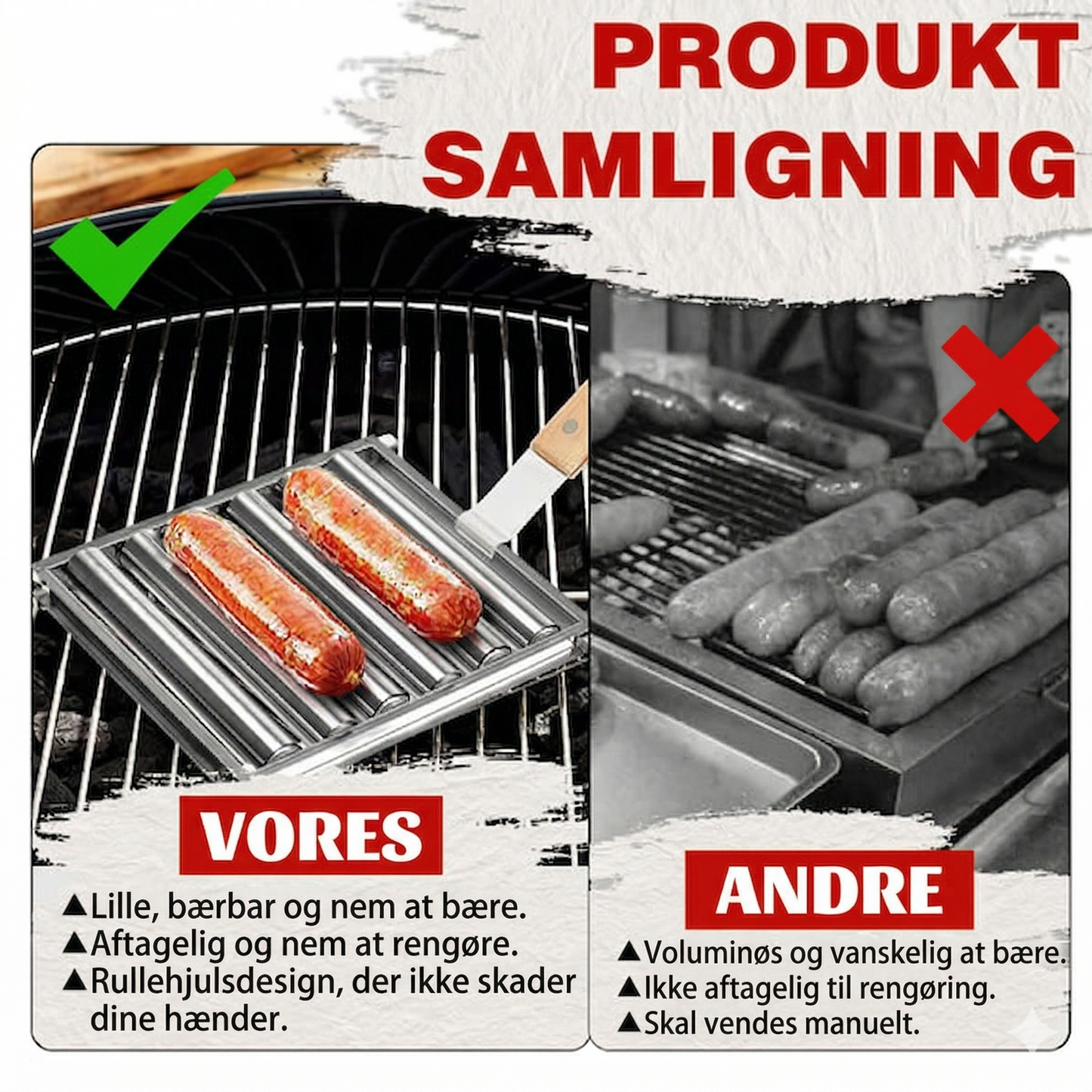 Pølserulle til Grillen – Sikker, Nem og Jævn Tilberedning