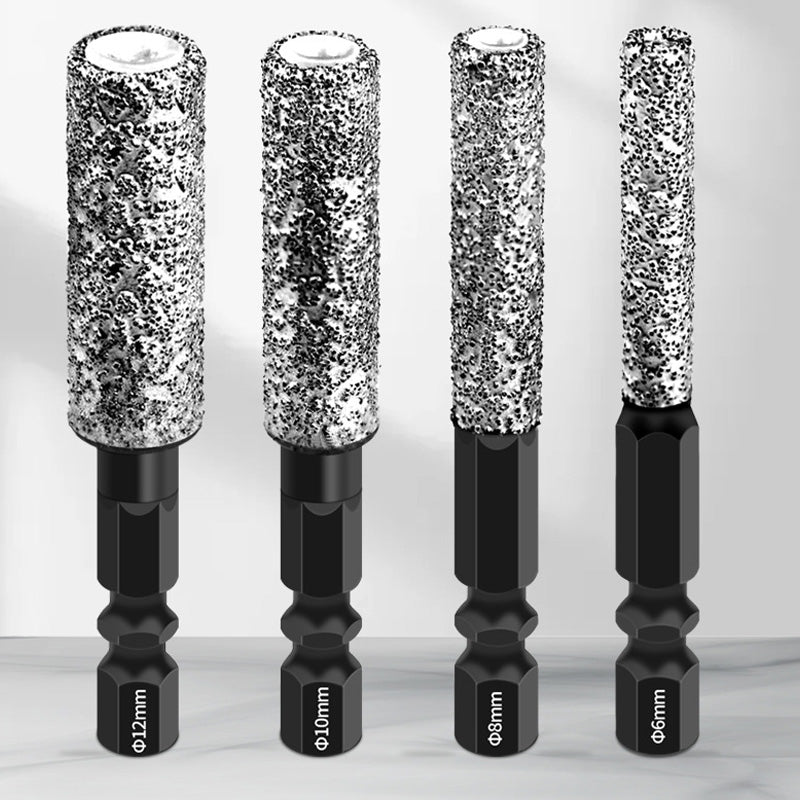 2-i-1 Diamant Tørbor og Sliber: Til Fliser, Glas og Marmor