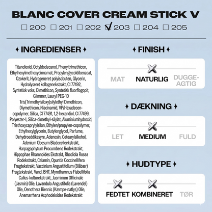 All-in-One Skønheds-Stick – Foundation, Hudpleje & Børste
