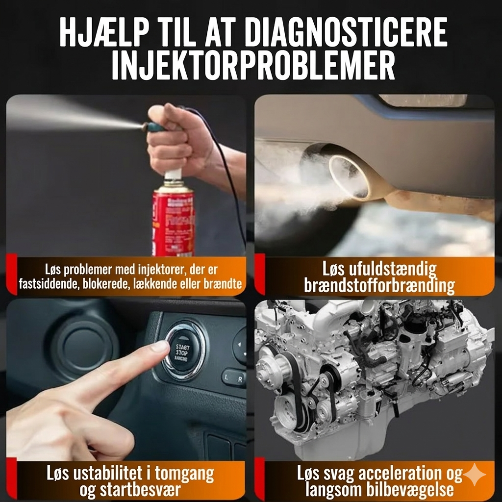 Professionel 12V Injektortester – Præcis Diagnosticering & 4 Pulstilstande
