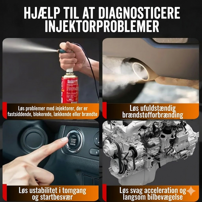 Professionel 12V Injektortester – Præcis Diagnosticering & 4 Pulstilstande