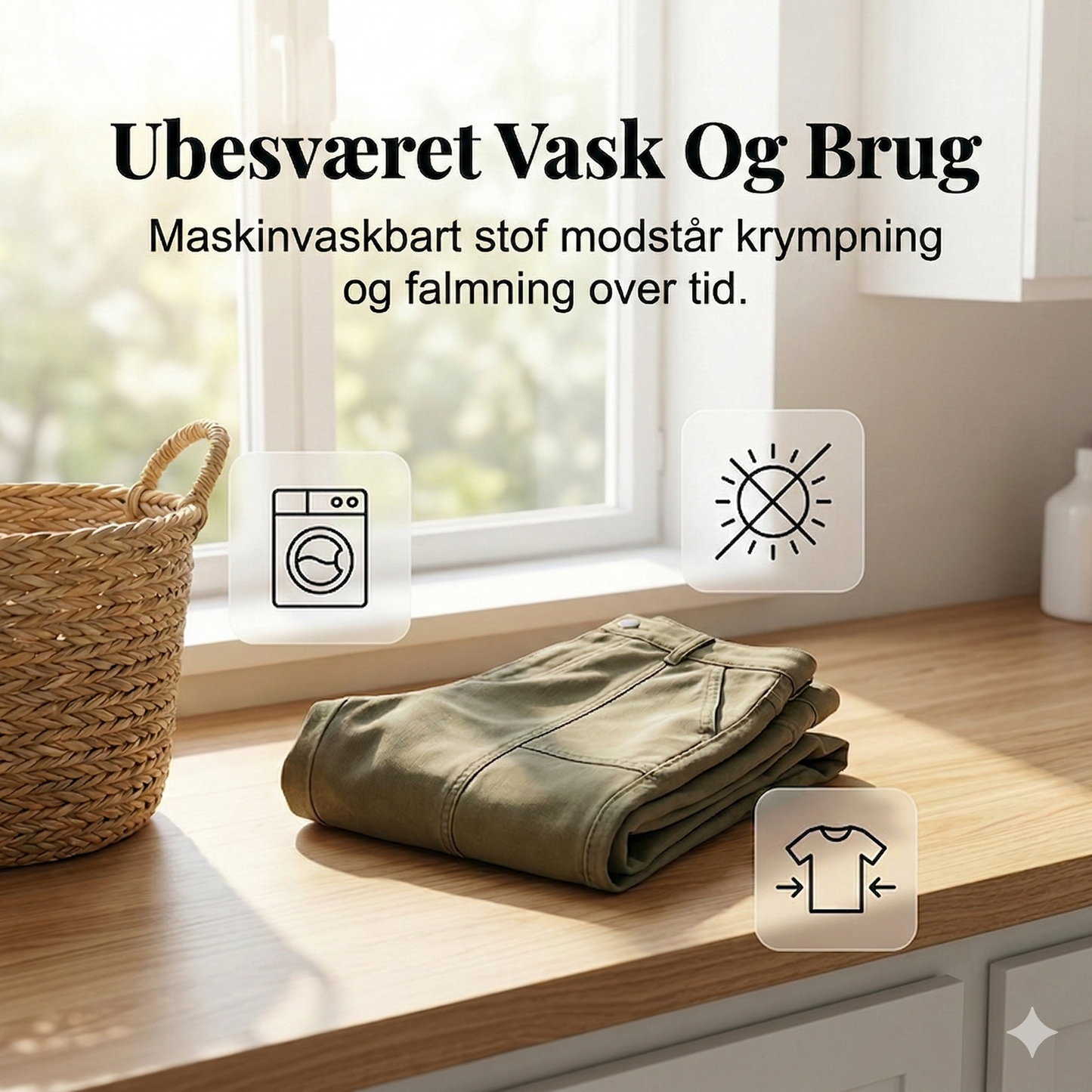 Højtaljede Utilitybukser til Kvinder – Tilspidset og Moderne Snit, Trendy og Behagelige