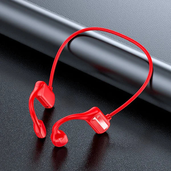 Trådløse Bone Conduction Høretelefoner – Open-Ear Design til Sport