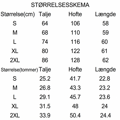 Afslappet Sommer-Skort med Stræktalje og Lommer