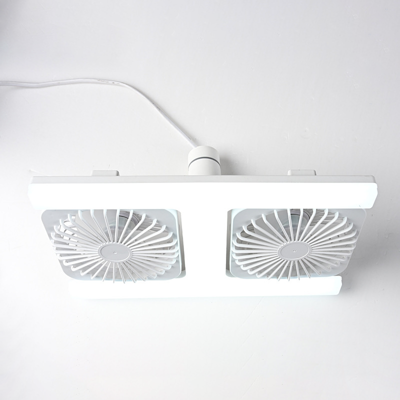 Loftventilator med LED-lys (60W) – Til standard fatning
