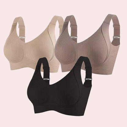 Superstödjande BH Push-up-BH utan bygel Inga hängande bröst längre