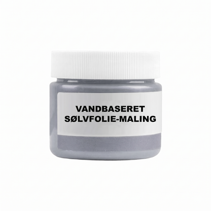 Vandbaseret Metallic Maling--Lugtfri Guld/Sølv