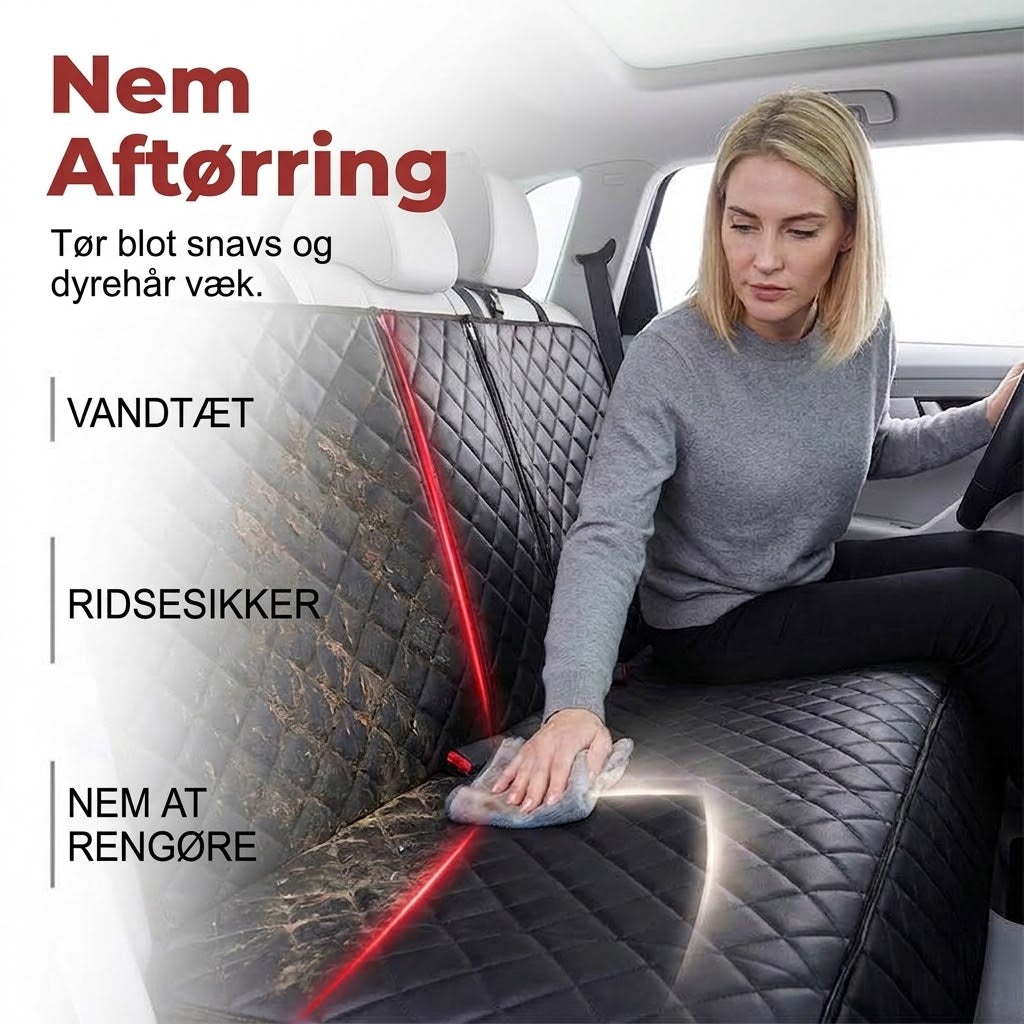 Foldbart Kæledyrssæde til Bilen – Vandtæt, Sikkert & Komfortabelt