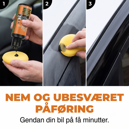 UV-beskyttende Klæbefri Dyb Sort Auto Plastpolering