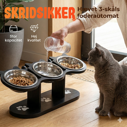 Forhøjet Madstation til Kæledyr – Bedre Fordøjelse & Komfort