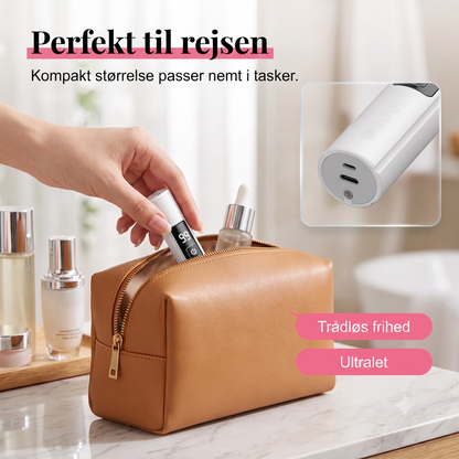 Ergonomisk Elektrisk Neglefil med Digitalt Hastighedsdisplay og 4 Udskiftelige Slibehoveder