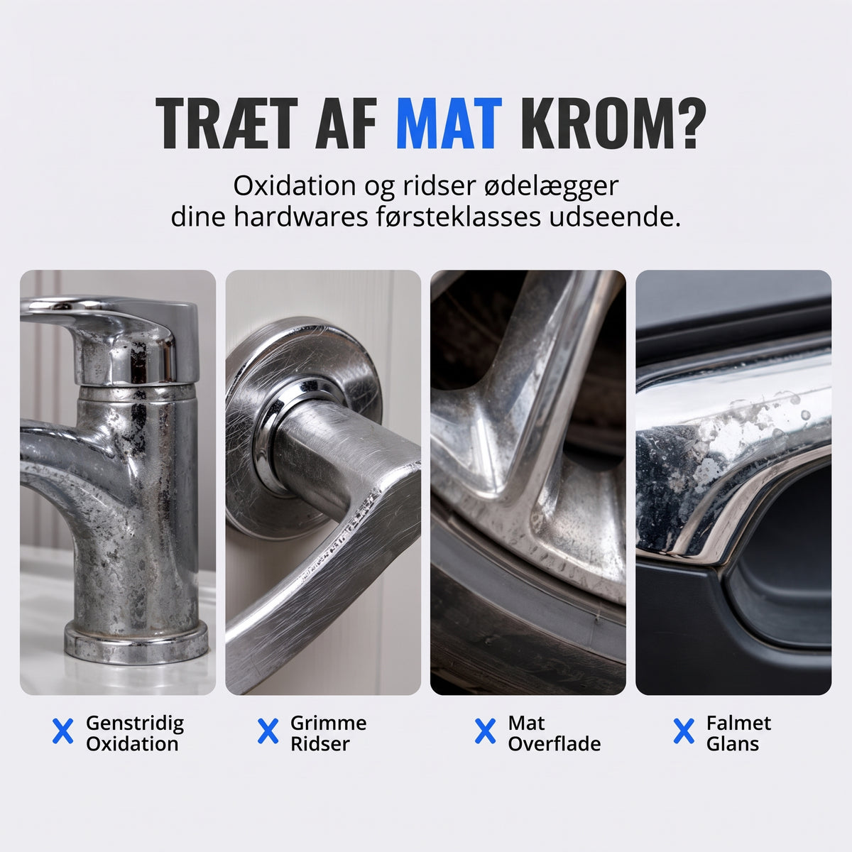 Professionel Metal- & Krompoleringspen – Til bil og hjem