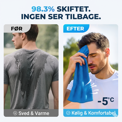 Superabsorberende Langtidskølende Sports Kølehåndklæde