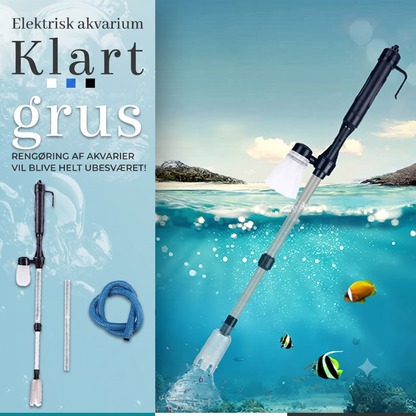 Elektrisk Akvariestøvsuger – Til bundrengøring