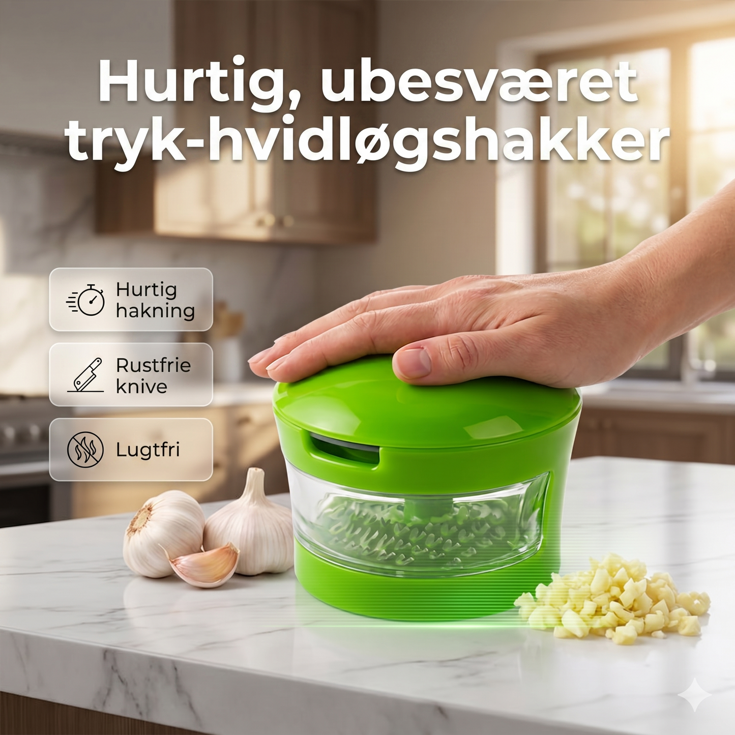 Eksklusiv Trykhakker med Roterende Præcisionsblade