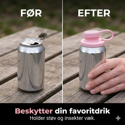Insektsikret og Spildfrit Dåselåg i Silikone