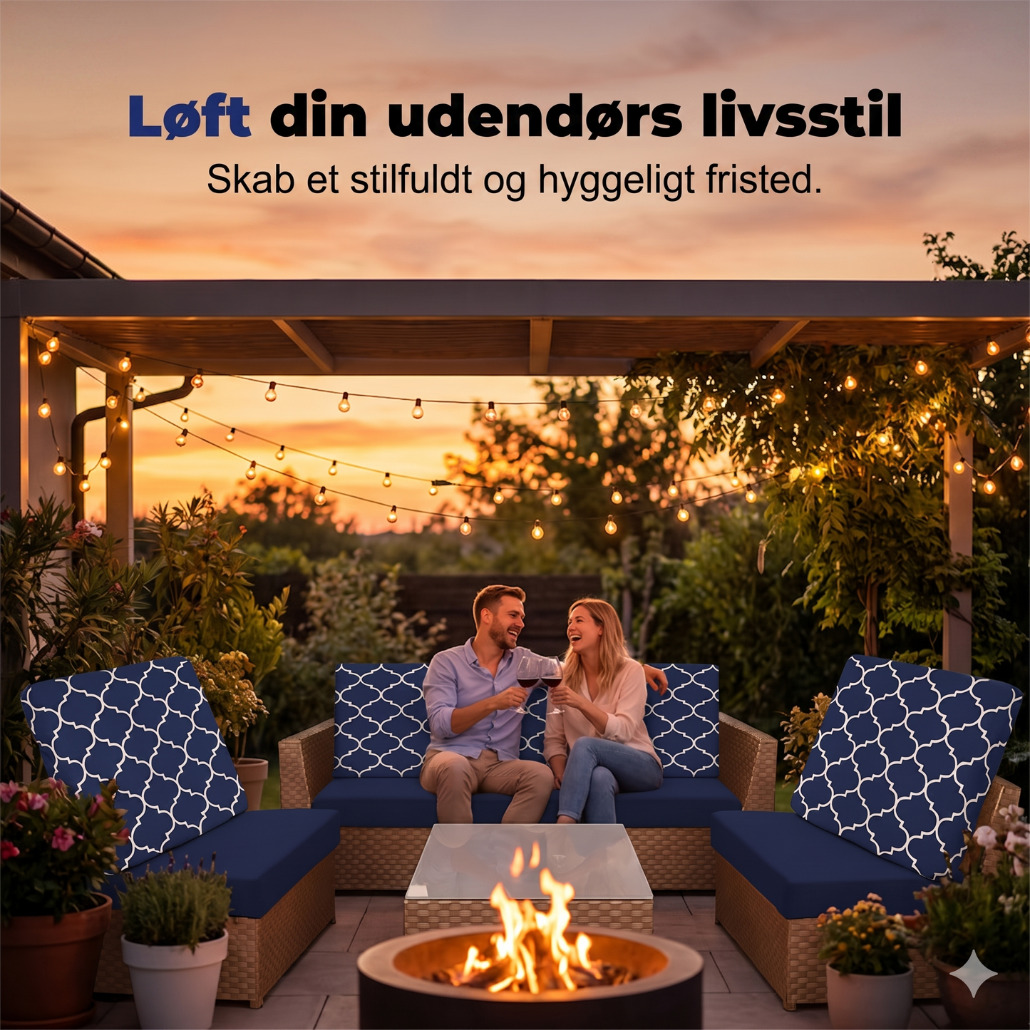 Vandtæt og UV-bestandigt elastisk pudebetræk