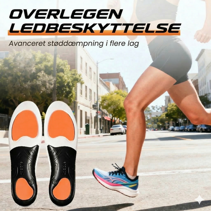 Sportsindlæg med Vridningsstabil TPU-skal og Svangstøtte