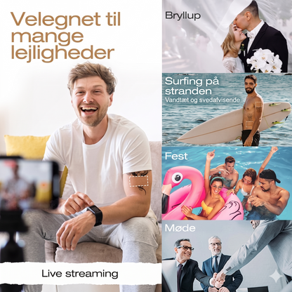 Vandtæt og Smudsafvisende Fulddækkende Ar Concealer