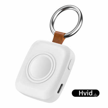 Stilfuld trådløs oplader til smartwatch – Bærbar powerbank