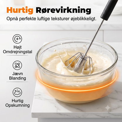 Tryk-aktiveret Strømløs Rustafvisende Rustfrit Stål Piskeris