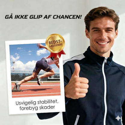 Sportsindlæg med Vridningsstabil TPU-skal og Svangstøtte