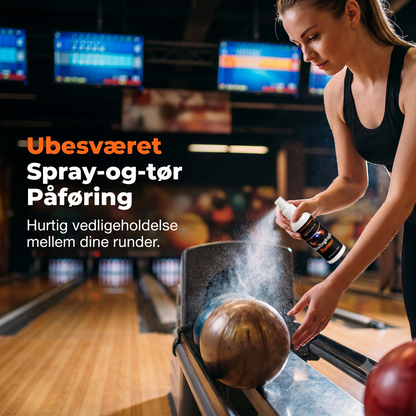Professionel Olieopløsende Bærbar Bowlingkugle Rensespray med Absorberende Klud