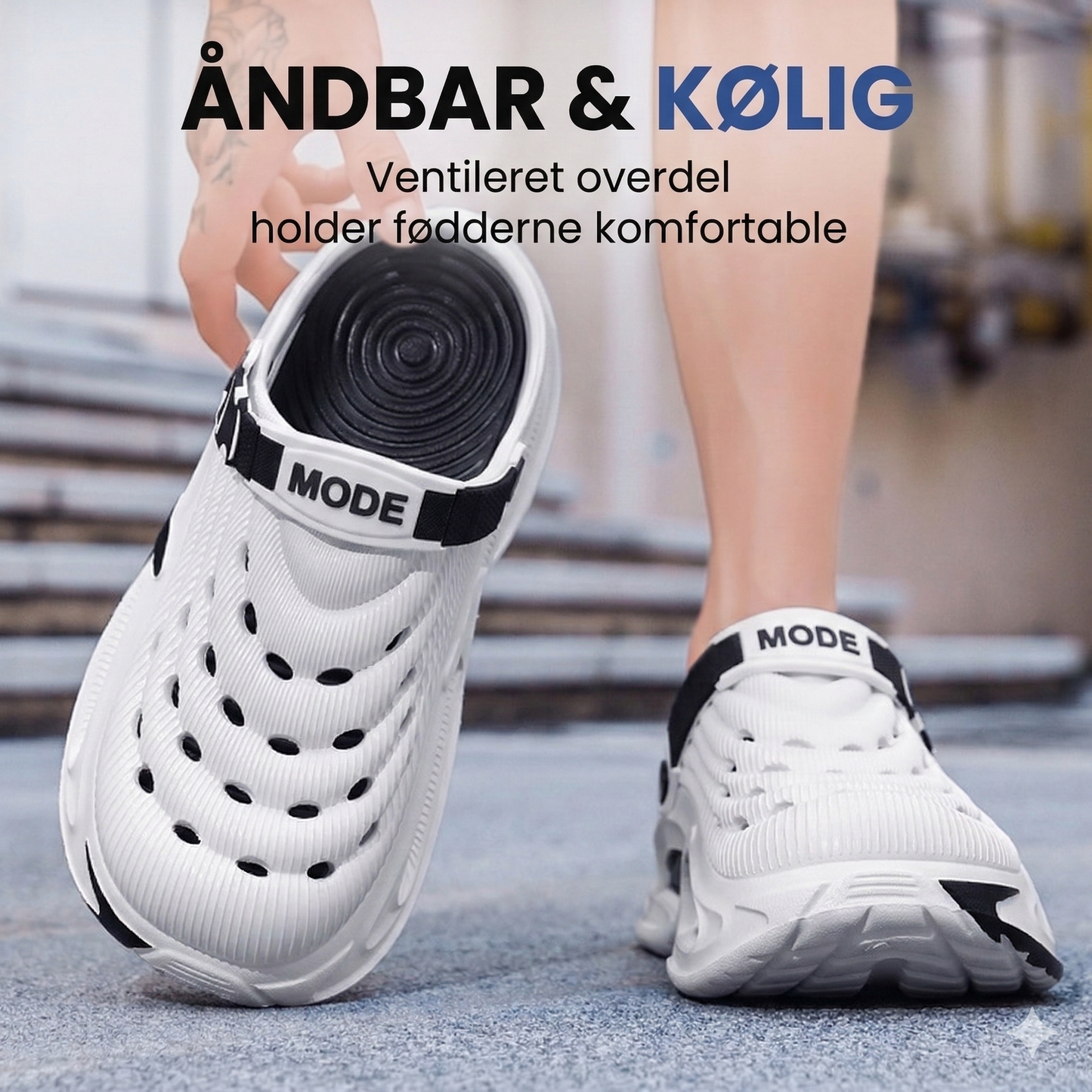 Alsidige Komfort-Clogs med Justerbar Rem