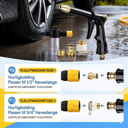Professionel 2-i-1 Vandpistol med Kraftfuld Turbojet