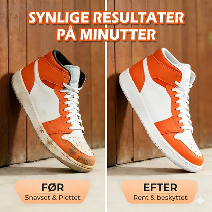 Vandfri skumrens til hvide sko & sneakers