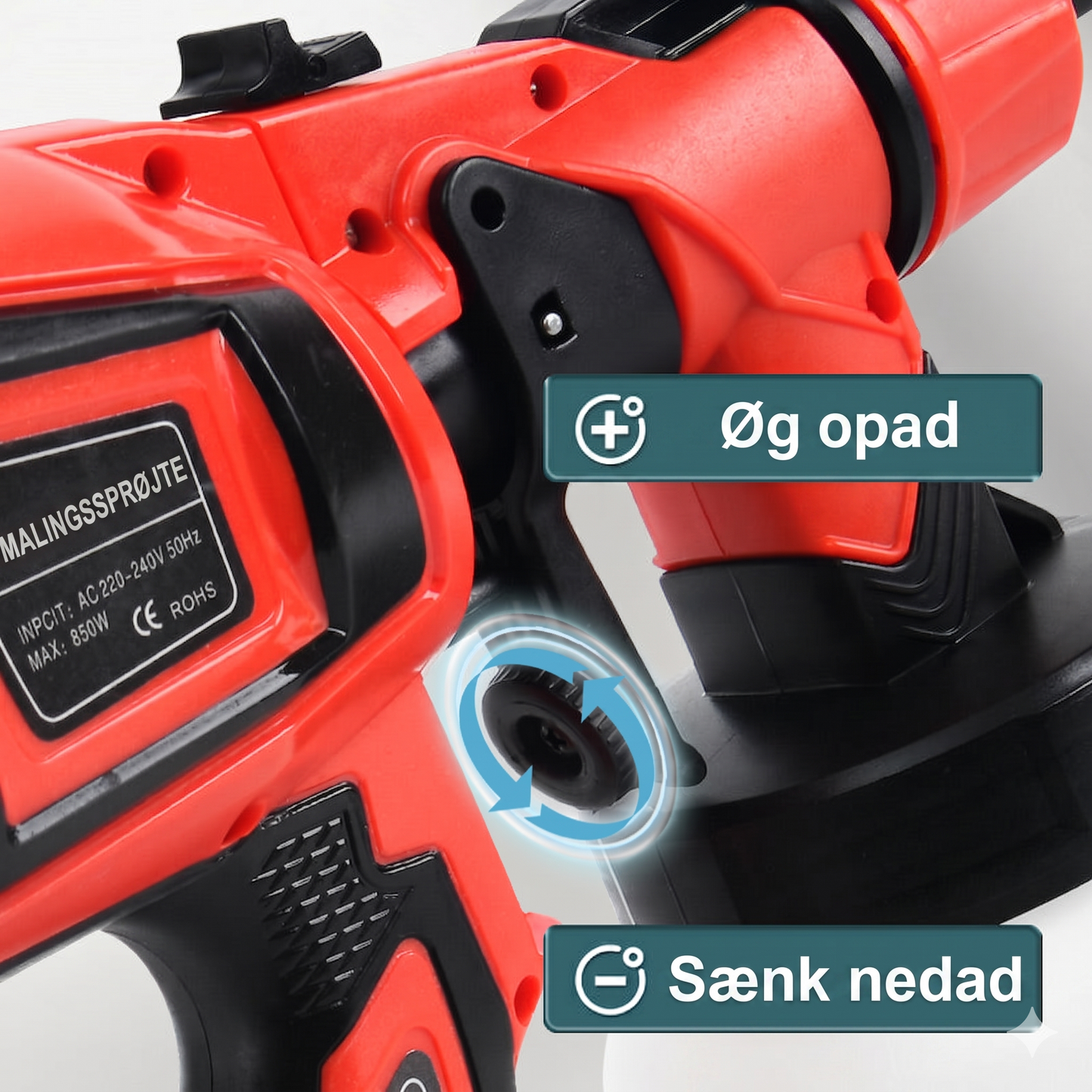 Højtydende Elektrisk Malersprøjte til Jævn Dækning