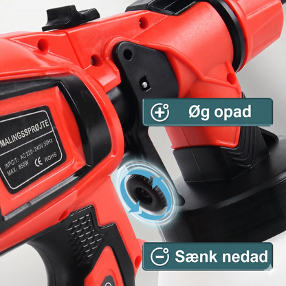 Højtydende Elektrisk Malersprøjte til Jævn Dækning