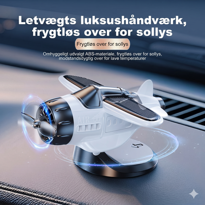 Smart Batterifri Solcelle Flyfigur til Bilens Instrumentbræt