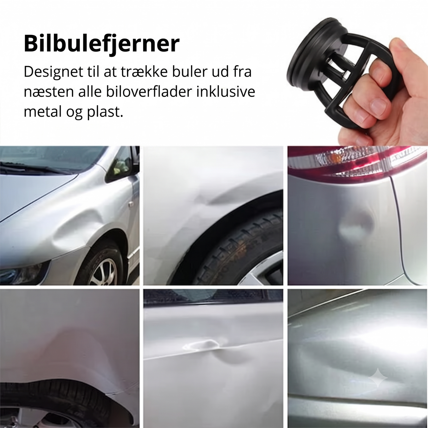 Bulereparationssæt til bilkarosseri – præcis reparation uden at beskadige lakken