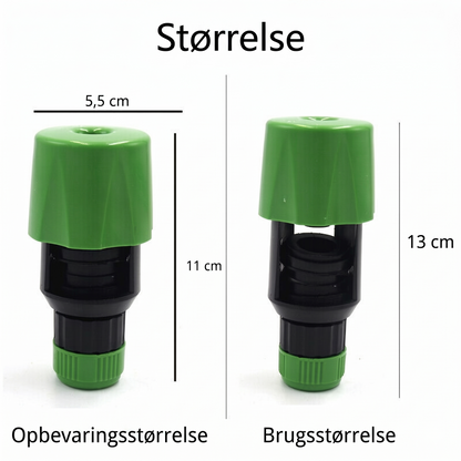 Værktøjsfri Lækagefri Universel Vandhaneadapter i Aluminiumslegering