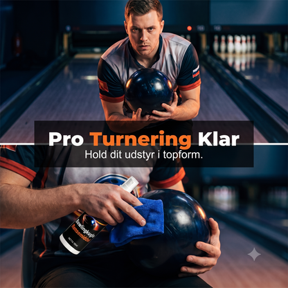 Professionel Olieopløsende Bærbar Bowlingkugle Rensespray med Absorberende Klud