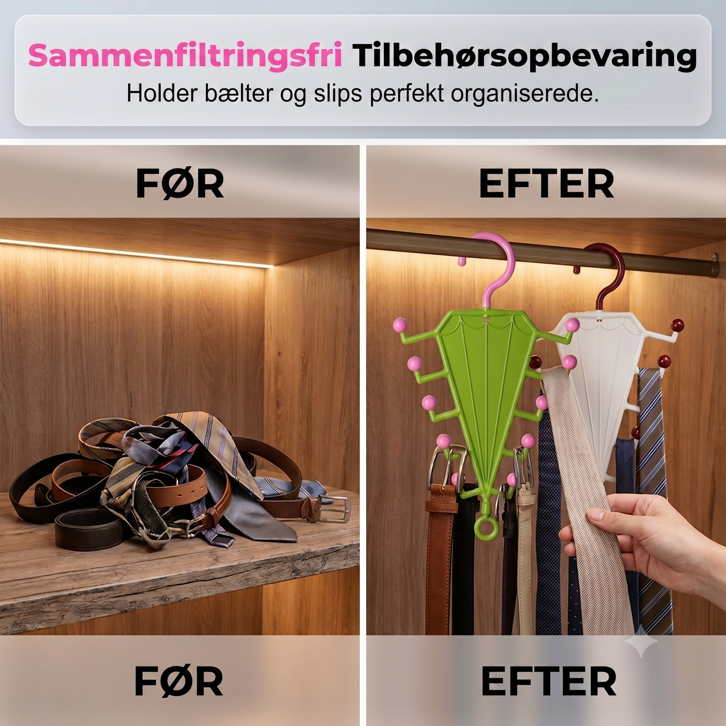 Kompakt Garderobehænger – Skånsomt design i flere niveauer