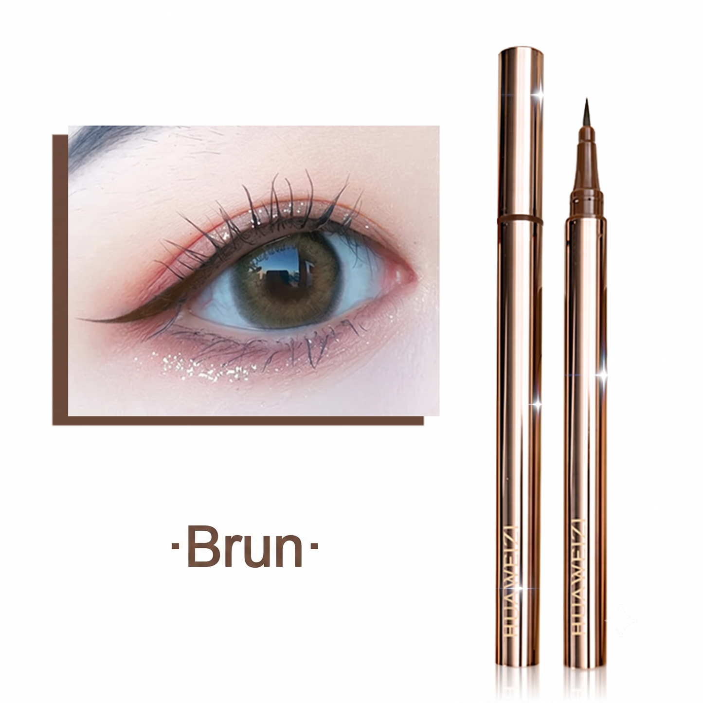 Professionel Langtidsholdbar Eyeliner Blyant Fejlfri Og Udtværingsfri