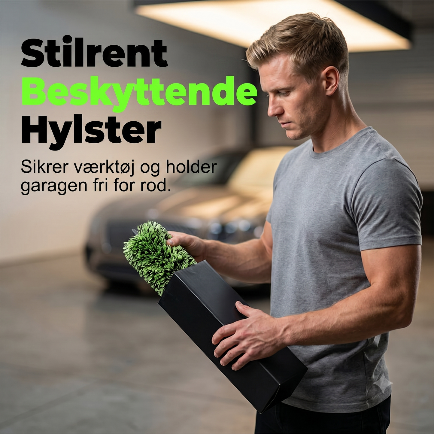 Mikrofiber Fælgbørste – Ridsefri fælgevask