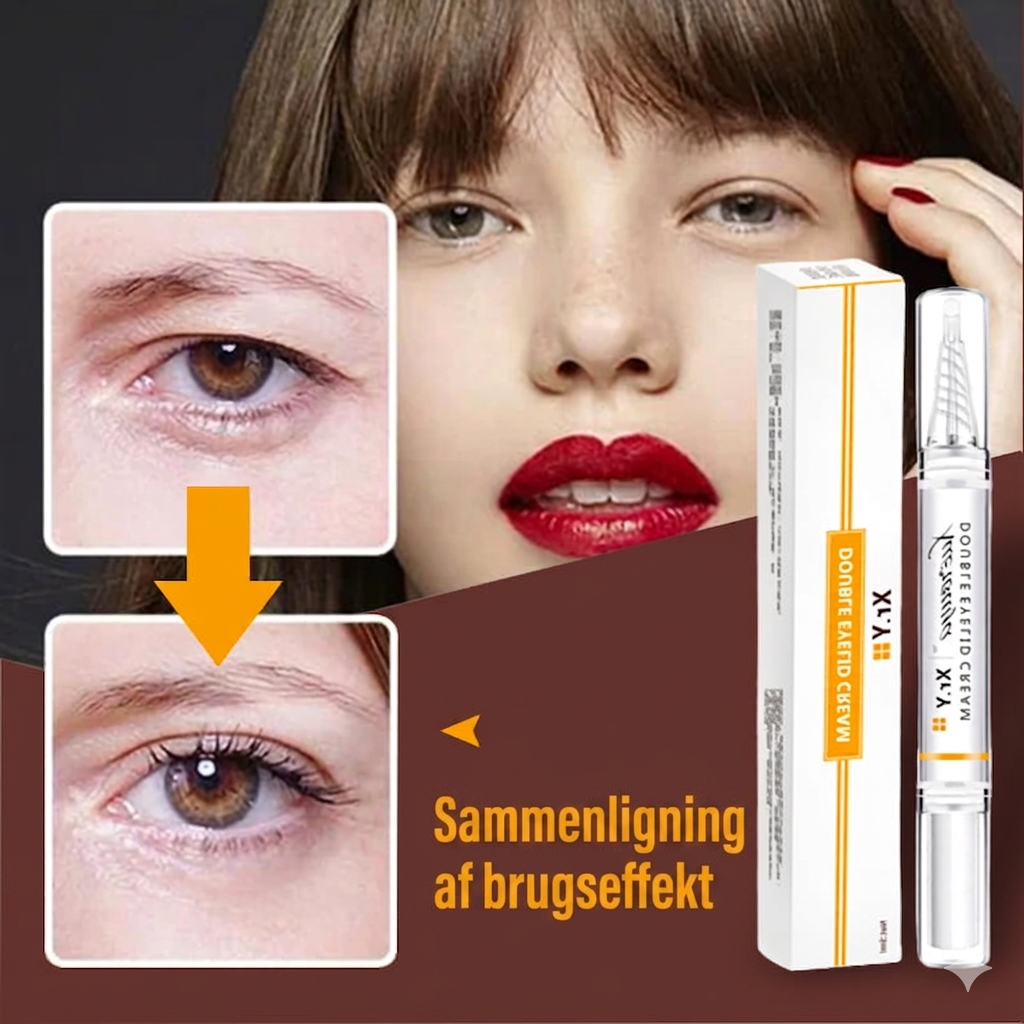 Langtidsholdbar Usynlig Creme til Dobbelte Øjenlåg