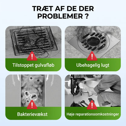 Effektiv afløbsrens til nem opløsning af snavs og grundig vedligeholdelse af rørene