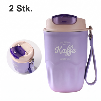 Premium Termoflaske I 316 Rustfrit Stål Hold Din Kaffe Varm Hele Dagen